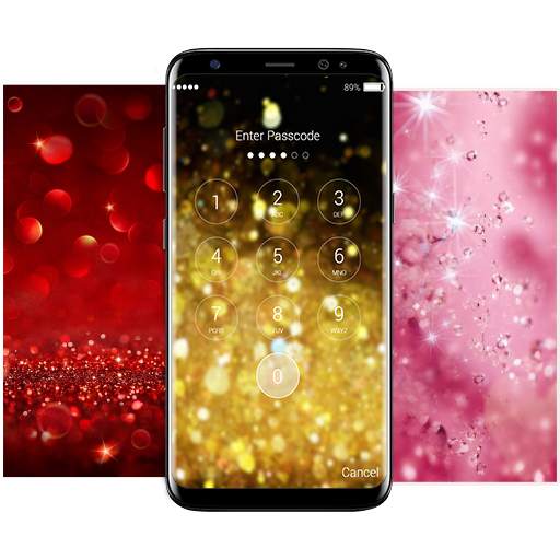 Glitter Lock Screen 4.0