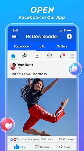 FB Video & Status Saver screenshot 2