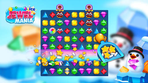 Jewel Ice Mania:Match 3 Puzzle 11 تصوير الشاشة