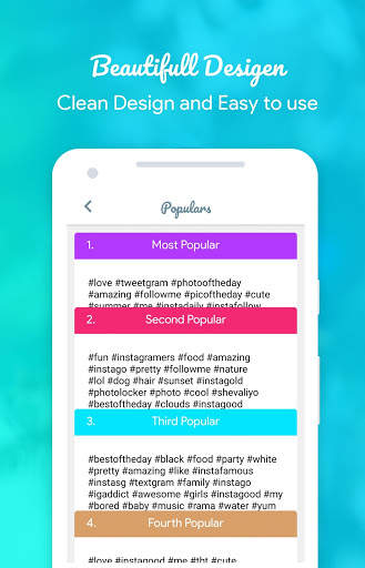Hashtags For Instagram screenshot 4