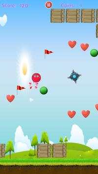 Red Aventure Candy Ball Jump screenshot 5