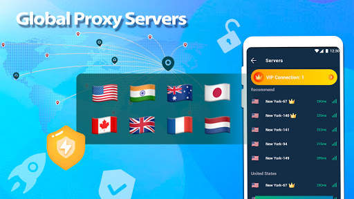 Storm VPN - Proxy Free Fast & Unblock screenshot 3