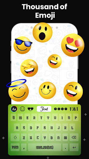 Fonts Keyboard - Emoji, Font स्क्रीनशॉट 7