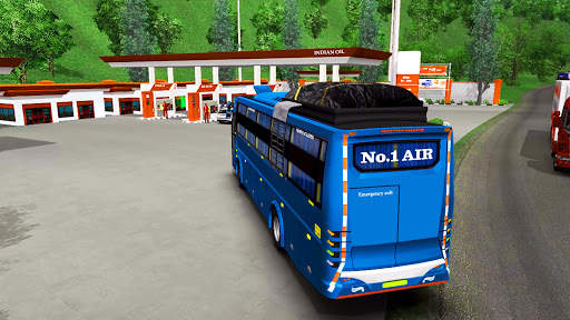 Modern Bus Simulator 3D:New Free Bus Parking Games screenshot 1