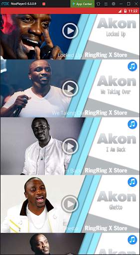Akon Hot Ringtones screenshot 2