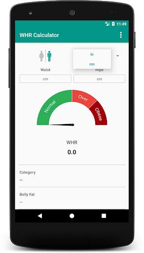 Waist To Hip Ratio Calculator: To Reduce Belly Fat screenshot 7