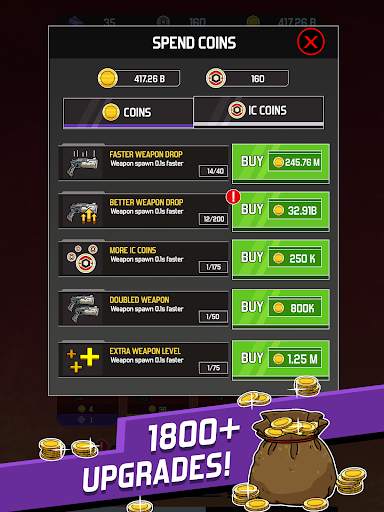 Idle Legends Tycoon - Merge Battle Royale Skins screenshot 10