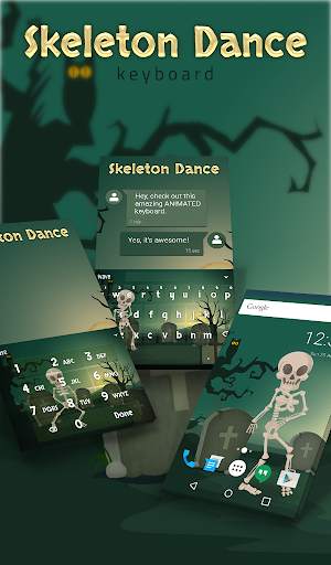 Skeleton Live Wallpaper Theme screenshot 1