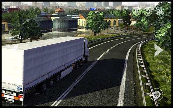 Euro Truck : Cargo Delivery Driving Simulator 3D screenshot 3
