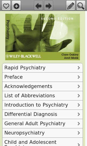 Rapid Psychiatry, 2nd Edition screenshot 1