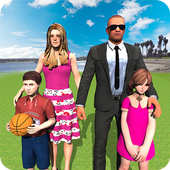 Virtual Dad Celebrity Security Chief: Happy Family icon