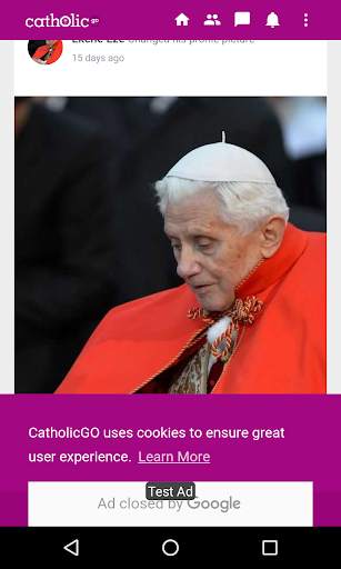 CatholicGO - Catholic Social Media Network screenshot 1