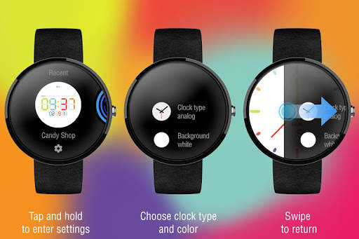 Candy Shop - Color Watch Face screenshot 3