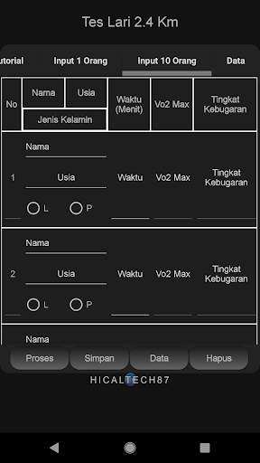 Tes Lari 2.4 Km (Tes Kebugaran screenshot 3