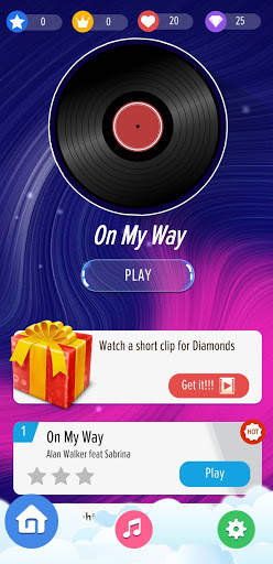 Piano Tiles DJ EDM Music Offline 2020 screenshot 1