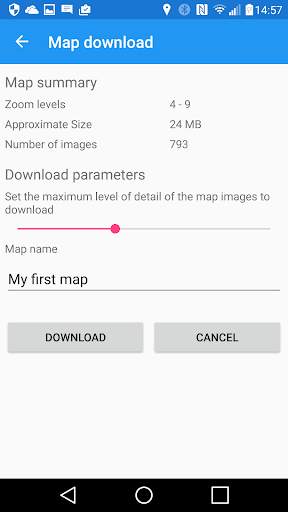 ActiMap FREE - Outdoor maps & GPS (Trial Edition) screenshot 6