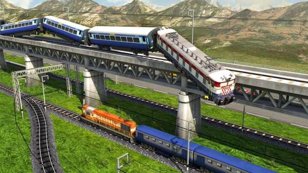 Indian Hill Train Driving 2018 screenshot 6