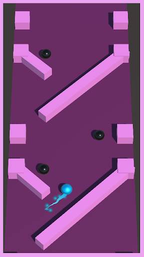 Ball Thief escape - adventure world run screenshot 2