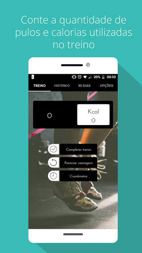 Pular Corda - Contador e Calorias screenshot 2