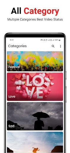 Full Screen Video Status screenshot 2