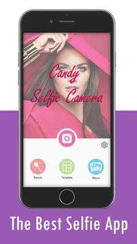 Candy Selfie Cameras screenshot 1