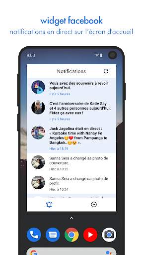 Swipe pour Facebook & Messenger screenshot 5