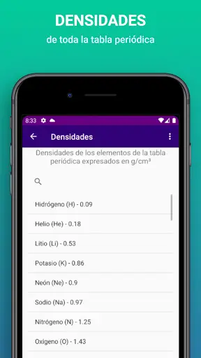 Densidad Masa Volumen screenshot 6