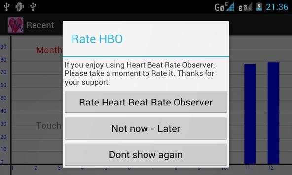Heart Beat Rate Observer screenshot 3