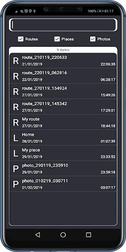 GPS Compass Navigation 9 تصوير الشاشة