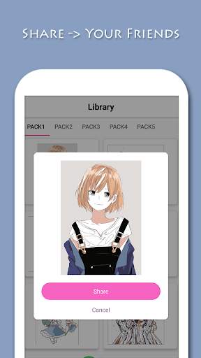 Anime - Paint by Numbers screenshot 8