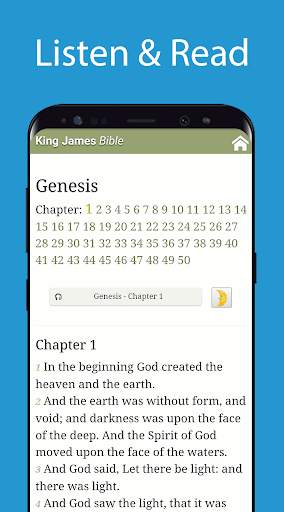 King James Version Bible (KJV) Free   Audio screenshot 2