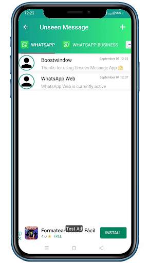 Unseen - No Last Seen WhatsApp screenshot 4
