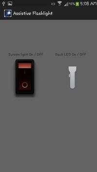 Assistive Flashlight screenshot 1