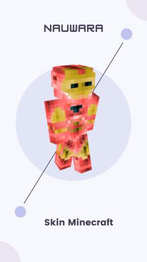 Skin Iron Man for Minecraft PE screenshot 6