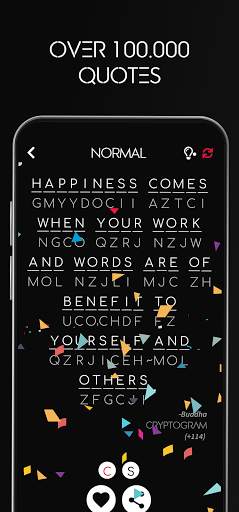 Cryptogram - Word Puzzle Game screenshot 3