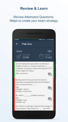 PREP GURU: EXAM PREPARATION APP, MOCK TESTS 2021 screenshot 6