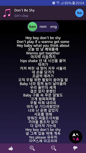 Lyrics for Girl's Day (Offline) screenshot 3