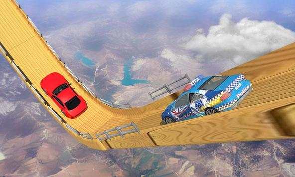 Mega Ramp Car Racing Impossible Stunts screenshot 3