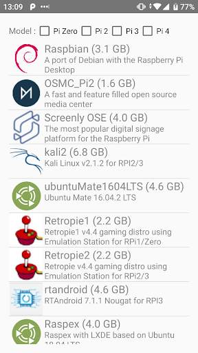 Pi SD Card Imager screenshot 1