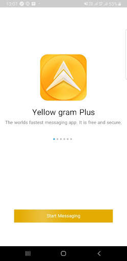 Yellow Gram Messenger screenshot 1