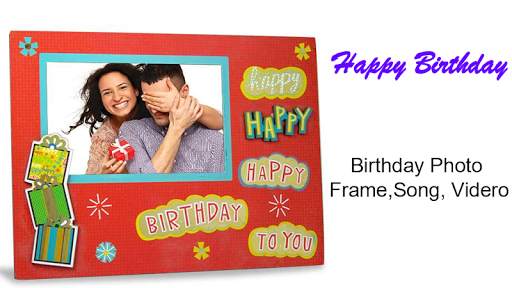 Name Picture On Birthday Cake, Video Birthday Fram screenshot 4