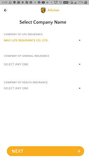 Advisor App screenshot 3