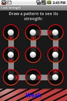 Lock Pattern Strength screenshot 2