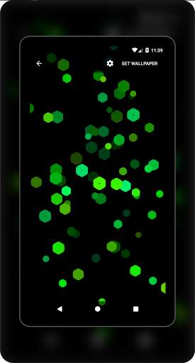 Hex AMOLED Neon Live Wallpaper 2021 screenshot 14