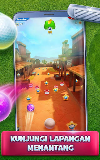 Golf Rush: Game Golf Duel. Pertempuran Golf Mini screenshot 9