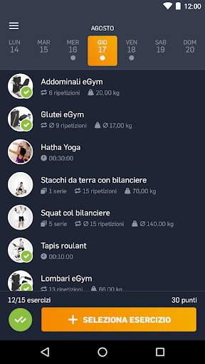 App EGYM Fitness screenshot 7