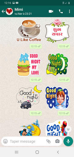 Good Night Sticker For Whatsapp screenshot 2