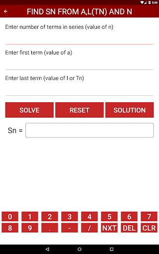 Arithmetic Progression Solver Learner & Calculator screenshot 10
