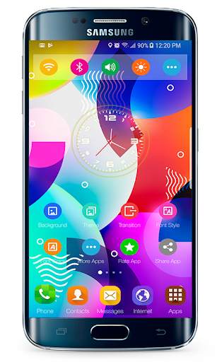 Launcher & Theme Oppo F9 screenshot 1