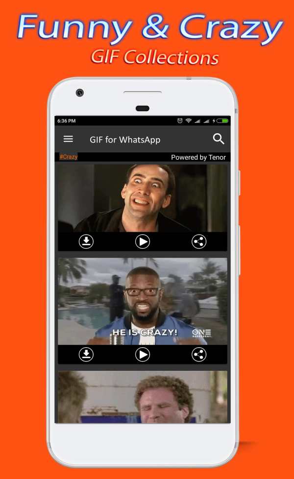 Funny GIF download 2018 screenshot 1